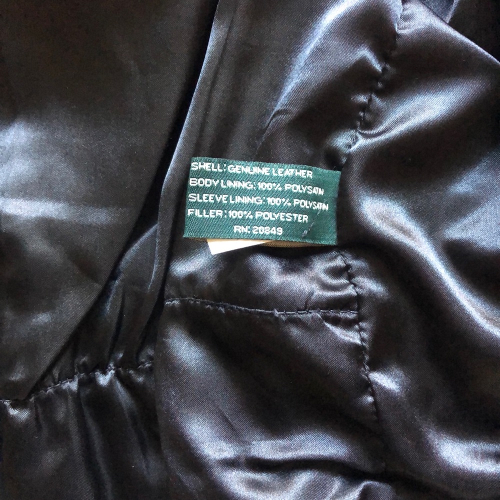 Vintage leather vest - Picture 5 of 10